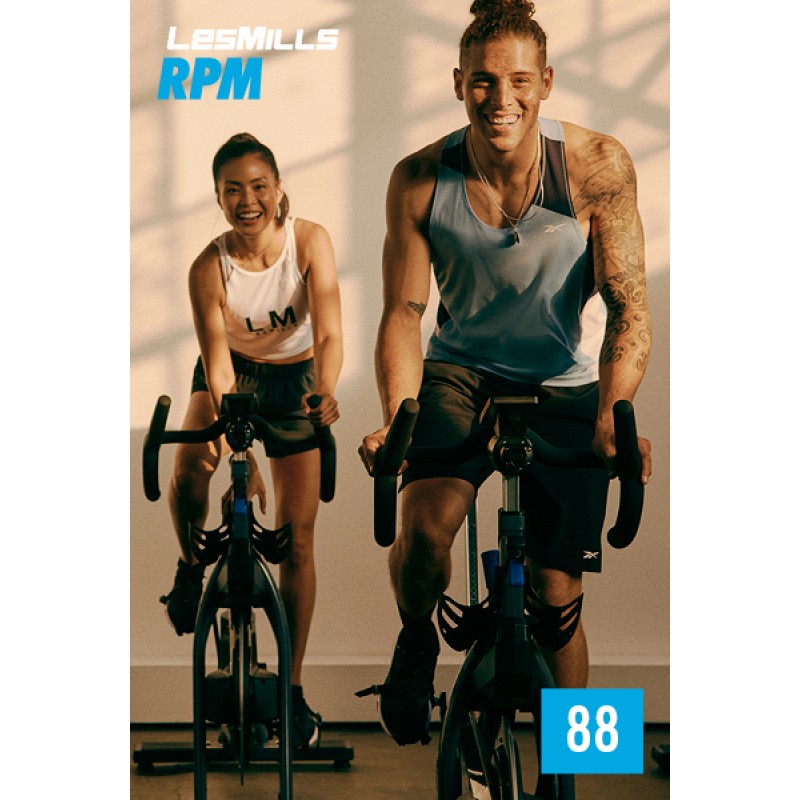 [Hot Sale]LesMills Q4 2020 Routines RPM 88 releases RPM 88 DVD, CD & Notes